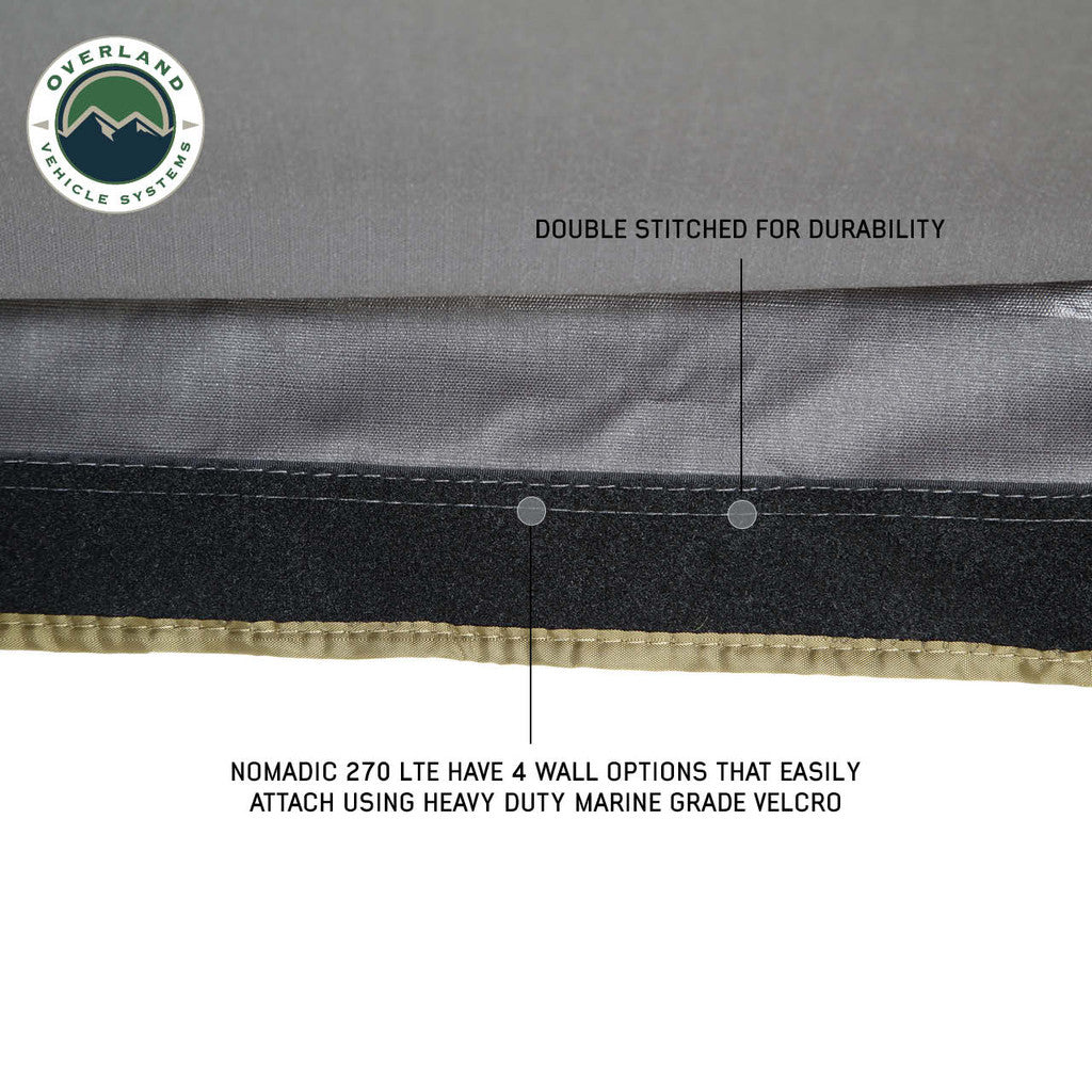 Nomadic 270LTE Driver Side 270 Degree Awning