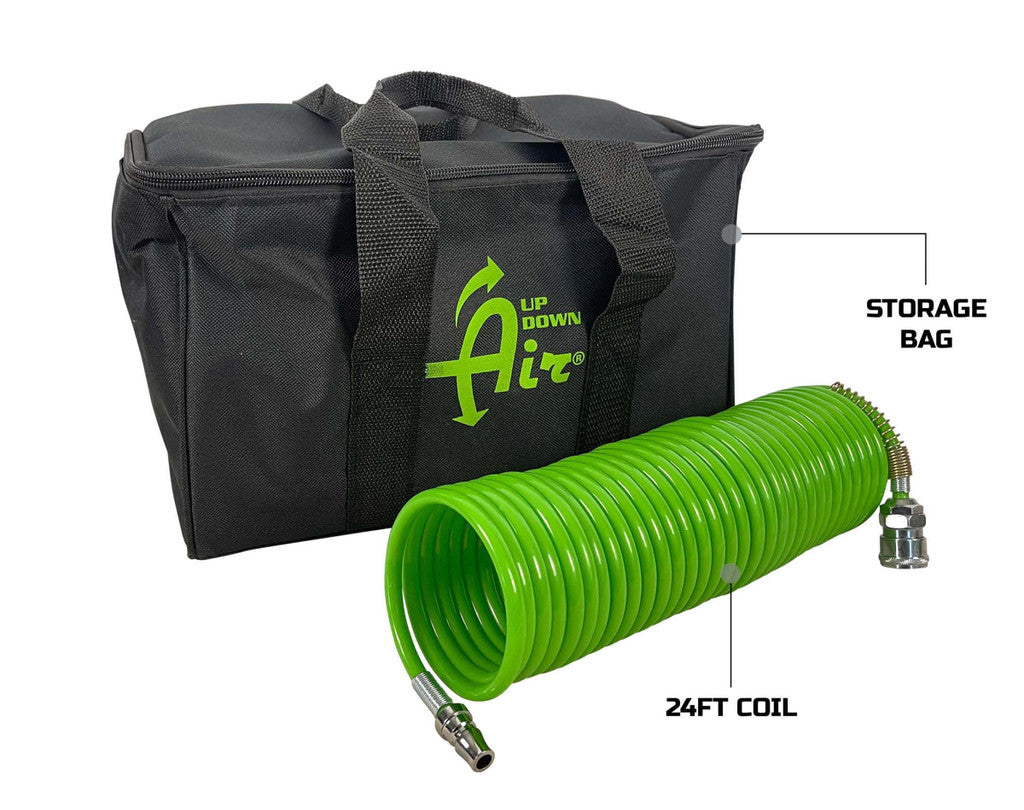 EGOI Air Compressor System 5.6 CFM With Storage Bag, Hose & Attachments Universal