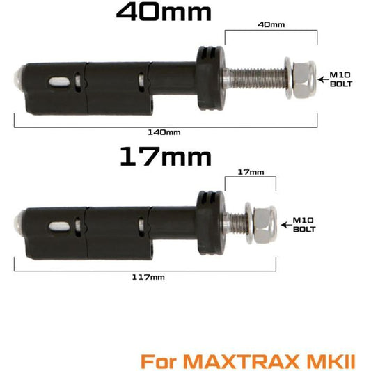 MAXTRAX MOUNTING PIN SET MKII (40MM)