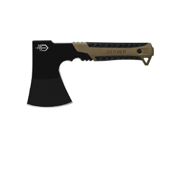 Gerber Pack Hatchet 9.46 inch Overall - Coyote Brown-Black