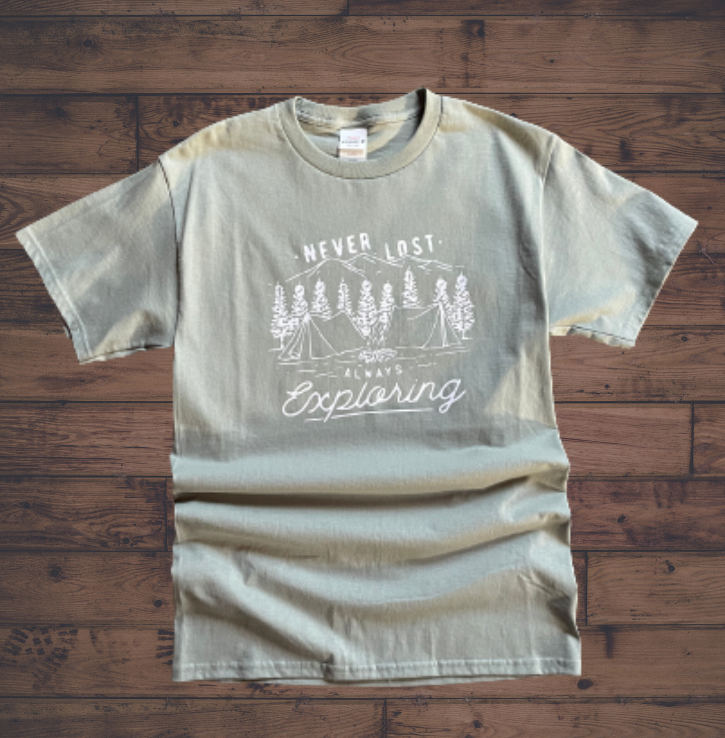 Never Lost Always Exploring Tee