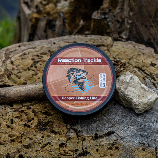 Reaction Tackle Copper Fishing Line - Trolling Wire - Tin Coated - New