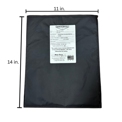Ultra-Lightweight Flexible Backpack Armor (Level IIIA)