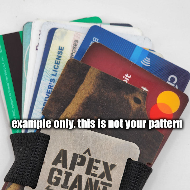 Wallet -SuperCam Camo Flat Dark Earth - APEX GIANT