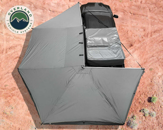 Nomadic Awning 270 Driver Side Dark Gray Cover With Black Cover Universal