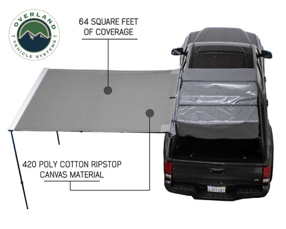 Nomadic Awning 2.0 - 6.5' With Black Cover Universal