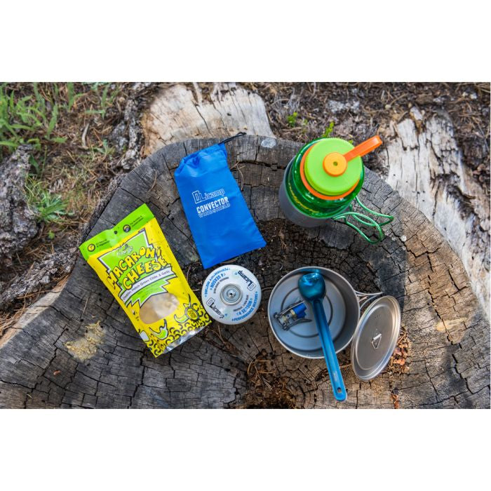 OLicamp ION STOVE WITH TITANIUM SPACE SAVER 900 POT COMBO