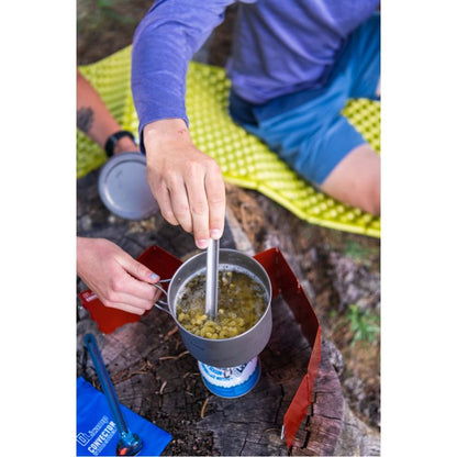 OLicamp ION STOVE WITH TITANIUM SPACE SAVER 900 POT COMBO
