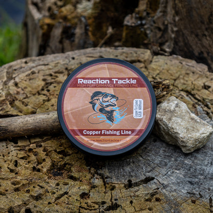 Reaction Tackle Copper Fishing Line - Trolling Wire - Tin Coated - New
