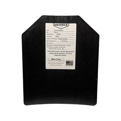 Level III Steel Armor Plate Set