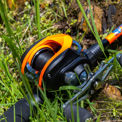 Reaction Tackle Fishing Rod and Baitcasting Reel Combo - Big Bite - NEW