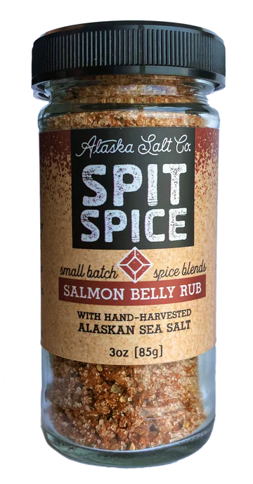 Salmon Belly Rub Spit Spice