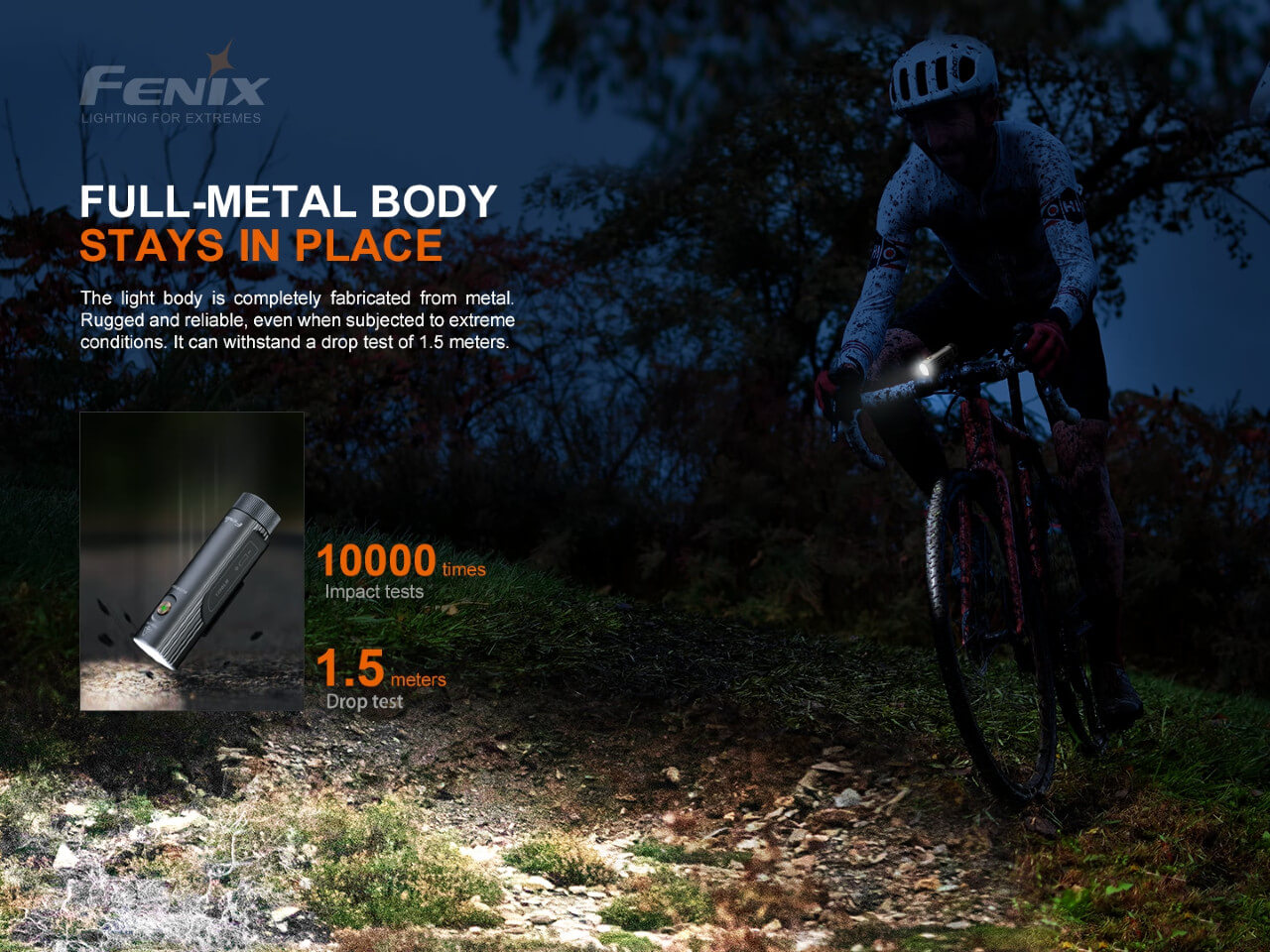 Fenix BC21R V3.0 LED Bike Light - Discontinued