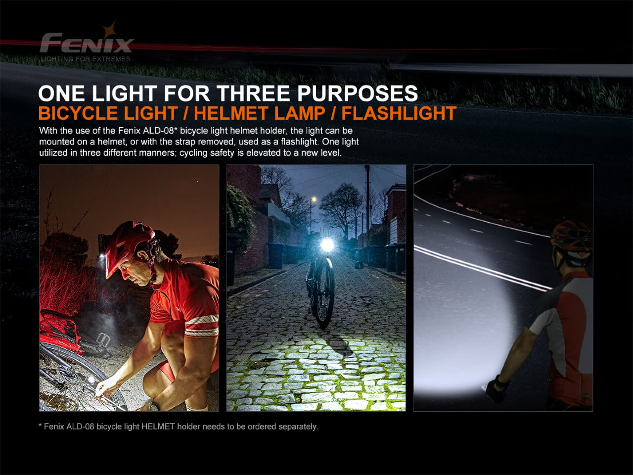 Fenix BC21R V3.0 LED Bike Light - Discontinued